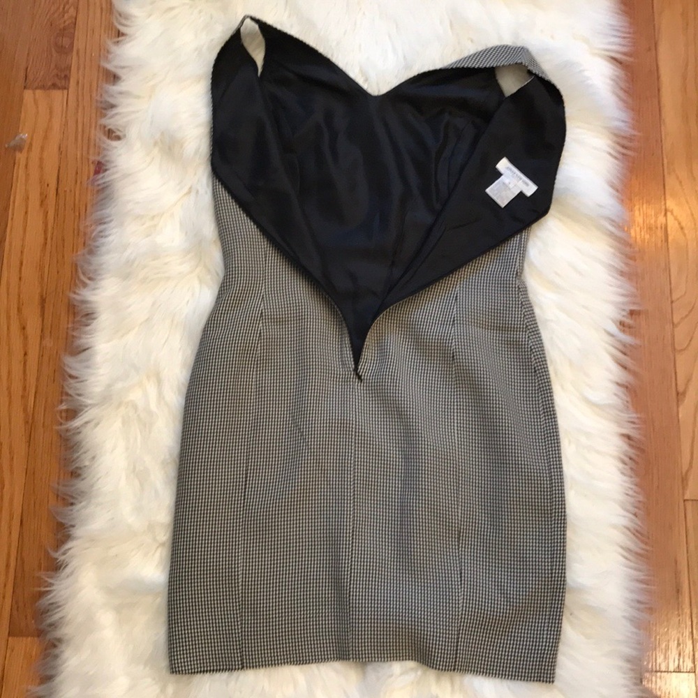 Jones New York smooth & silky checkered dress 4P - Picture 6 of 6